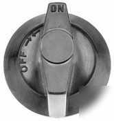 Red gas valve knob - 2-1/2IN dia - 220-1212