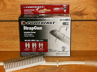 Powerfast straps-S12-14-400R-b 400CT per box