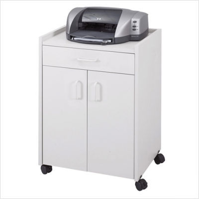 Safco products mobile refreshment center drawer gray