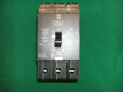 Square d EDB34090 circuit breaker, 480Y/277V