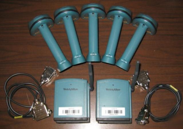 Welch allyn 5770STD-a cordless barcode scanner lot