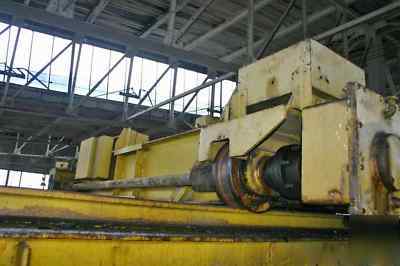 35 ton x 78' span shaw box crane 12.5 ton aux - girders