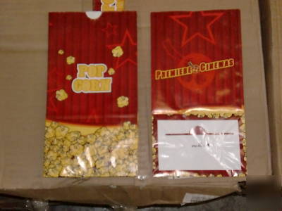 Gold metal laminated popcorn bags