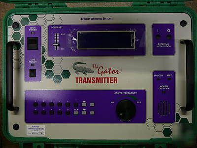 Berkeley varitronics gator transmitter - test equipment