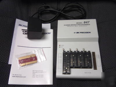 Bk precision 847 4-gang device programmer with modules
