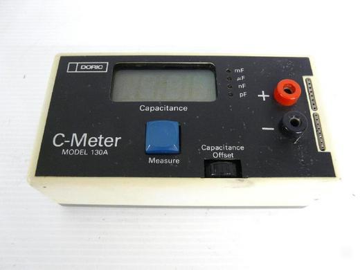 Doric c-meter model 130A capacitance meter