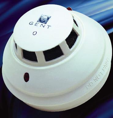 Gent optical smoke detector, fire, smoke