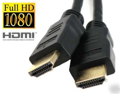 Gold 6FT hdmi cable 1080P 1.3 hdtv bluray PS3 xbox 360