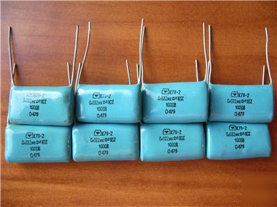 K78-2,K73-17 capacitors 0,022;0,068UF mix lot of 21,nos