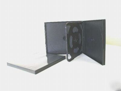 New 200 slim quad 4 cd dvd poly cases, PSC75