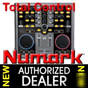 New numark total control dj dual usb controller mixer 