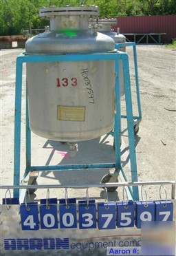 Used- o.g. kelley co. pressure tank, 55 gallon, 304 sta