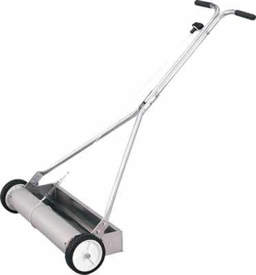 Malco MS24WH wheeled magnetic sweep with hopper
