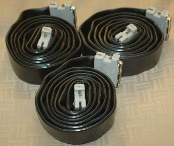 New (3) modicon as-W801-006 extender signal cable - 