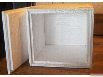 New ~ ~ insulated styrofoam box insert kit~12 x 12 x 12