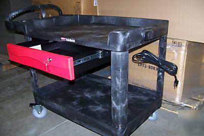 New rubbermaid pro contractors cart ( ) model 4535-88