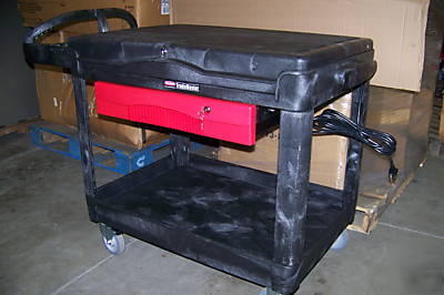 New rubbermaid pro contractors cart ( ) model 4535-88