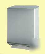 Palmer fixture white multifold/c-fold towel dispenser