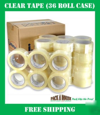 (36) rolls packing tape 2
