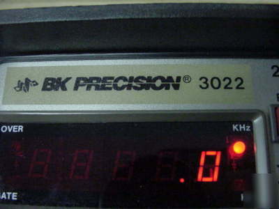 Bk b&k precision 3022 2 mhz sweep function generator
