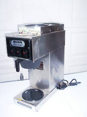 Bunn model s commercial coffee maker 3 warmer pourover
