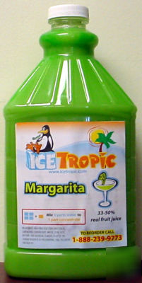 Icetropic granita margarita daiquiri frozen drink mix