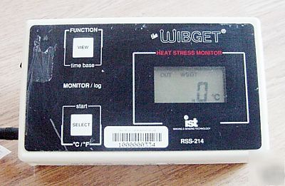 Ist wibget rss-214 environmental heat stress monitor 
