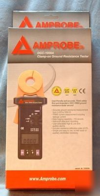 New amprobe clamp-on ground resistance tester dgc-1000A 