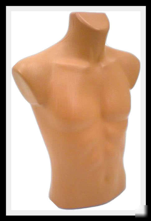 Sale price male mannequin manikin torso flesh tone