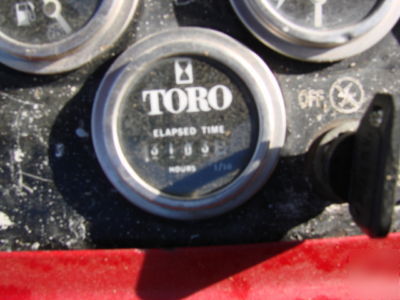 1996 toro protrim ride on lawnmower, marker trimmer