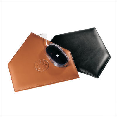 Genuine home plate mouse pad color: tan