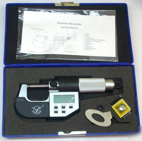 Outside digital electronic micrometer 0-1