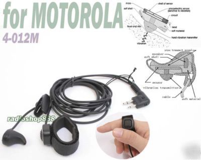 Ear vibrate earpiece for motorola GP300 GP68 fd-150 12M
