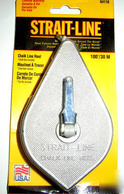 Usa straight-line chalk line reel made in u.s.a.