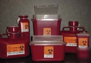 Vwr sharps container systems 8707V stackable sharps