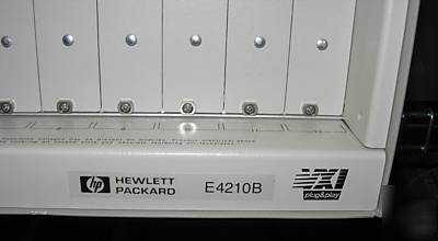 Agilent/hp E1401B high power mainframe vxi + 6 modules 