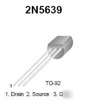 2N5639 n-channel fet transistor design kit with pcb