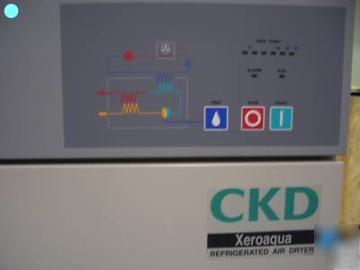 Ckd refrigerated air dryer, model# GX3111-m-AC200V
