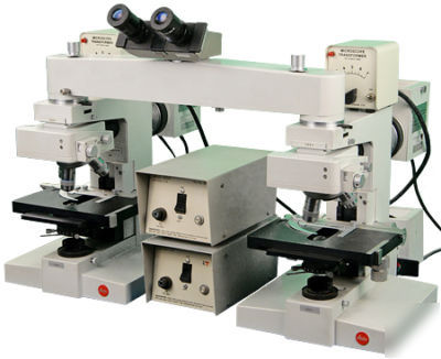 Leitz wetzlar ortholux ii comparator microscope system