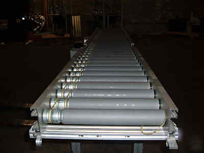 Motorized roller conveyor 11.5 ft long x 15.5