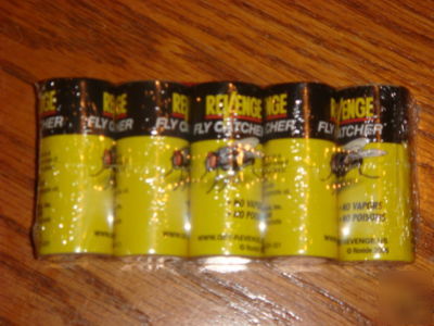 New fly tape sticker 5 pack revenge fly catchers, , safe