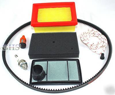 Stihl TS400 air & fuel filters plug belt plug & cord 