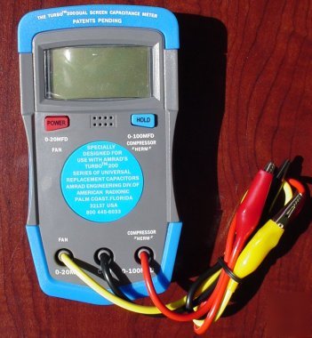 Turbo 200DUAL screen capacitance meter by amrad