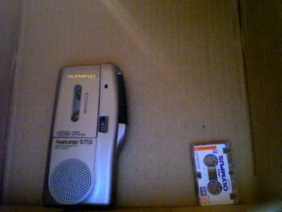 Olympus S713 microcassette recorder dictaphone inc tape