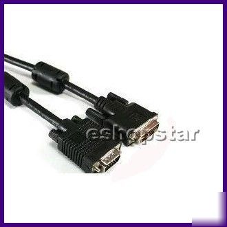 10 ft dvi-a male to vga video 15-pin male monitor cable