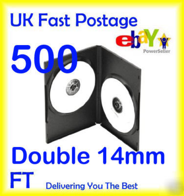 500 double dvd 14MM movie covers cd cases also 100 200
