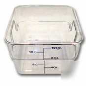 Camsquare clear food storage container - 12QT - 12SFSCW