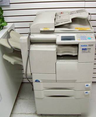 Konica 7020 digital printer copier scanner fax machine
