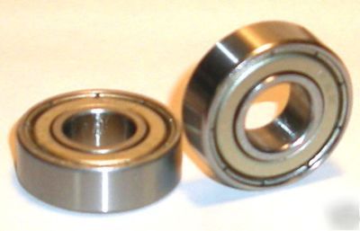 New R6-zz shielded ball bearings, 3/8 x 7/8
