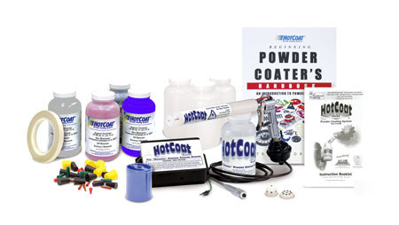 New eastwood hotcoat powder coating system starter kit